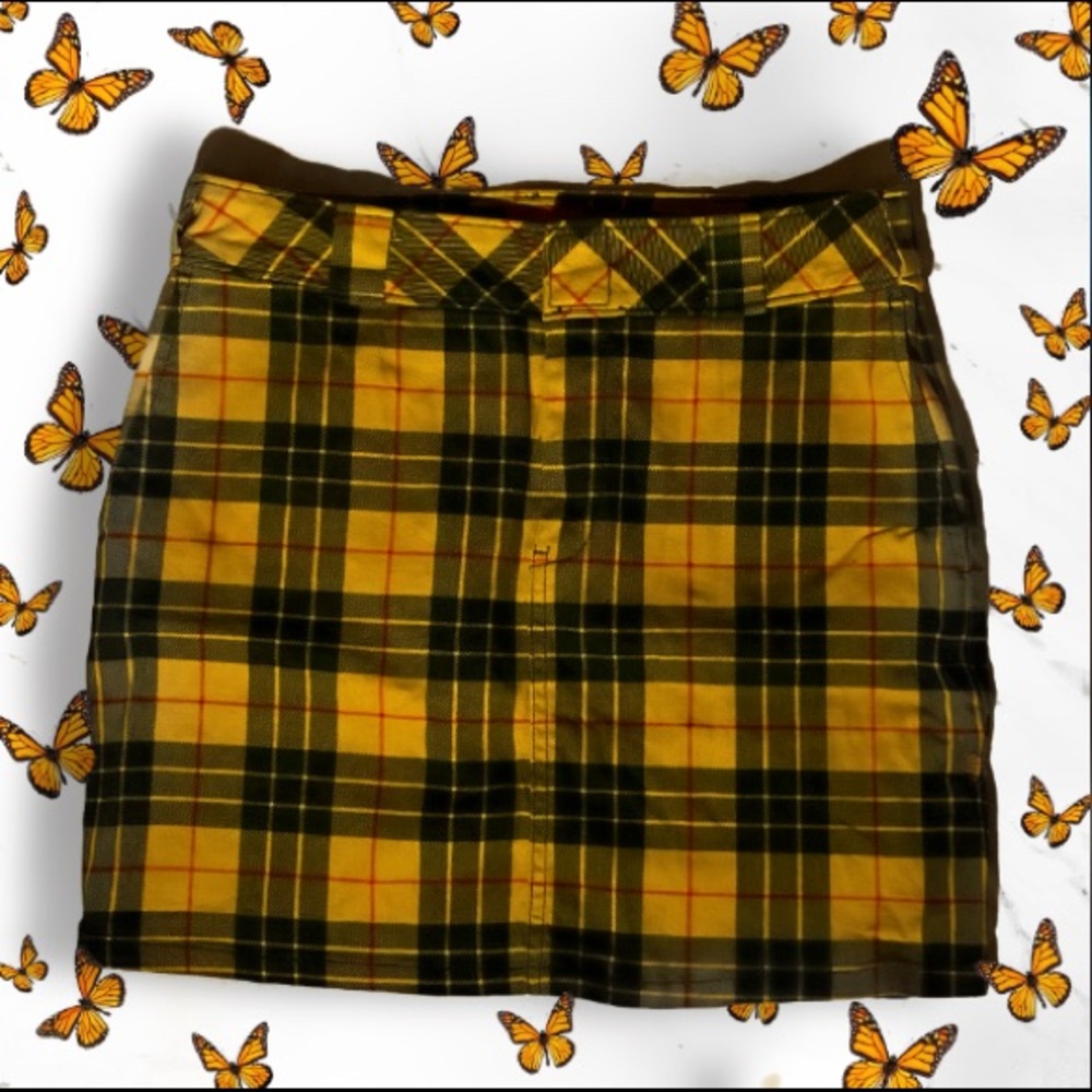 Dickies Plaid Skirt